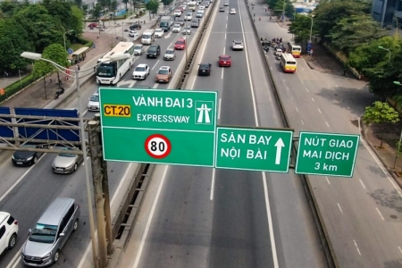 Hà Nội: Hạn chế một số loại phương tiện lưu thông vào Vành đai 3 trên cao