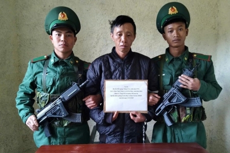 Điện Biên: Bộ đội Biên phòng bắt quả tang đối tượng tàng trữ trái phép chất ma túy tại khu vực biên giới