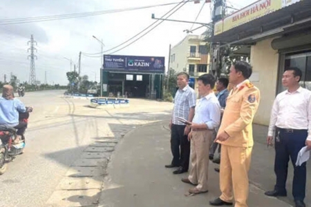 Hưng Yên: Đề xuất phương án xử lý triệt để các điểm tiềm ẩn tai nạn giao thông