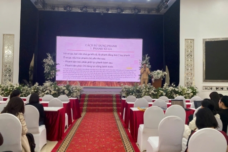 Công an Hải Phòng: Tổ chức tập huấn cho 1.200 giáo viên, cán bộ Đoàn - Đội