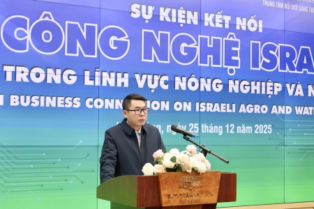 Tăng cường kết nối và chuyển giao công nghệ Israel trong nông nghiệp và tài nguyên nước tại Hải Phòng