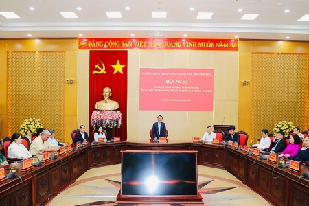 Ninh Bình gặp mặt Đoàn đại biểu tỉnh dự Đại hội Thi đua yêu nước toàn quốc lần thứ XI