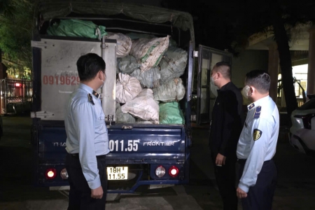 Ninh Bình thu giữ hơn 3 tấn xương lợn không rõ nguồn gốc