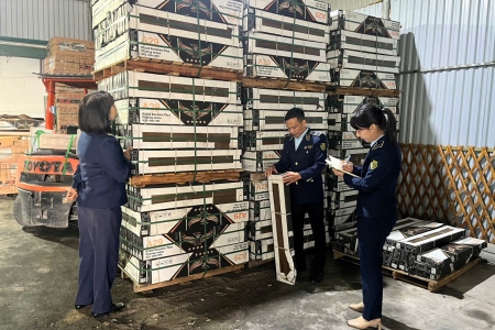 Hưng Yên phát hiện cơ sở kinh doanh ghạch ốp lát không rõ nguồn gốc, trị giá 350 triệu đồng