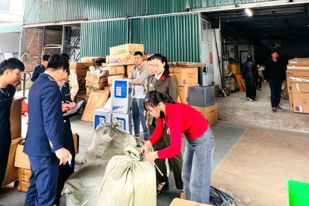 Ninh Bình: Tạm giữ 5.570 sản phẩm thiết bị vệ sinh không rõ nguồn gốc