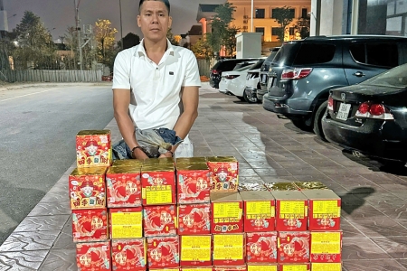 Công an tỉnh Bắc Ninh khởi tố đối tượng buôn bán hơn 130 kg pháo nổ