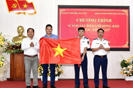 Chương trình dân vận “Cảnh sát biển với đồng bào dân tộc, tôn giáo” tại Phường An Xuyên, Cà Mau