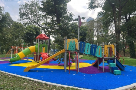 Cận cảnh Công viên Nghĩa Đô "khoác áo mới”, sẵn sàng mở cửa đón Tết 2026