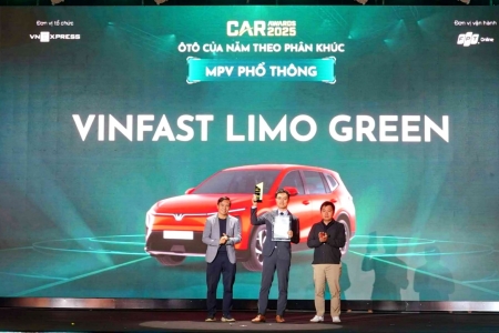 Limo Green được vinh danh MPV phổ thông của năm tại Car Awards 2025: Khi thế mạnh vận hành và chi phí sử dụng tạo khác biệt