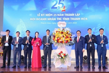 Hội Doanh nhân trẻ tỉnh Thanh Hóa tổ chức Lễ kỷ niệm 25 năm thành lập