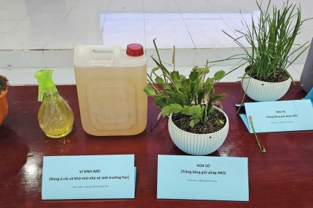 Men vi sinh bản địa - lời giải bền vững cho bài toán rác hữu cơ