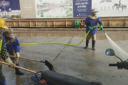 Phường Ngô Quyền yêu cầu khẩn trương thực hiện làm sạch, hoàn trả môi trường tại khu vực Ngõ 103 đường Ngô Quyền