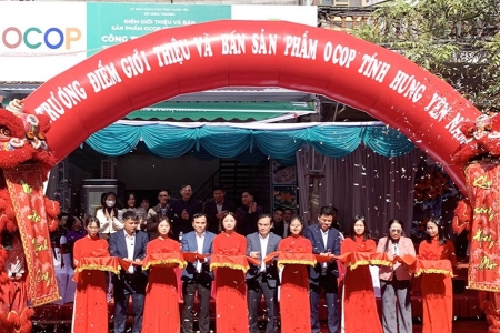 Hưng Yên: Tổ chức giới thiệu và bán sản phẩm OCOP tại xã Khoái Châu