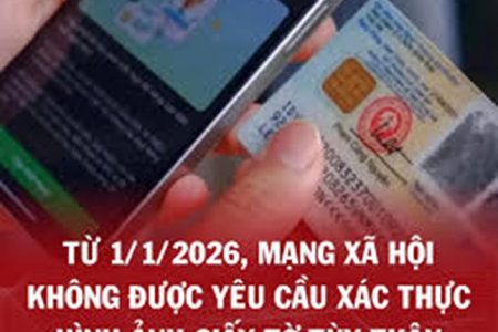 Luật Bảo vệ dữ liệu cá nhân chính thức cấm các mạng xã hội yêu cầu ảnh chụp căn cước để xác thực tài khoản