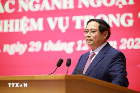 Thủ tướng: Phải đẩy mạnh triển khai chiến lược đối ngoại toàn diện ở tầm cao mới