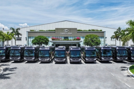 THACO AUTO mở rộng thị phần xe bus tại Philippines, doanh số tăng trưởng ấn tượng