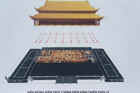 Những phát hiện then chốt mở đường phục dựng Điện Kính Thiên
