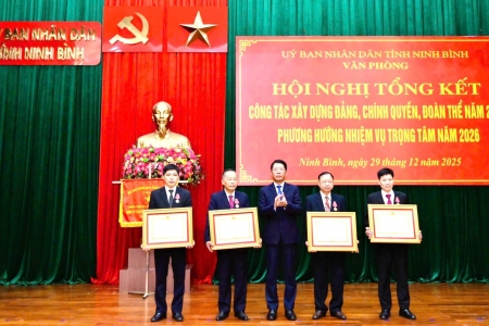 Văn phòng UBND tỉnh Ninh Bình: Dấu ấn nổi bật trong năm bản lề 2025