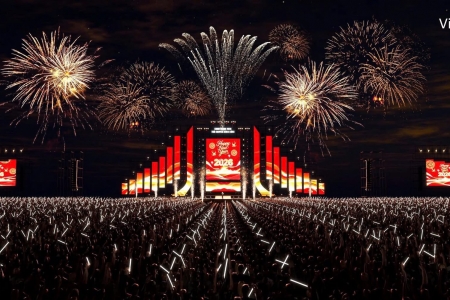 Thái Nguyên sẵn sàng cho đêm Countdown chào năm mới 2026