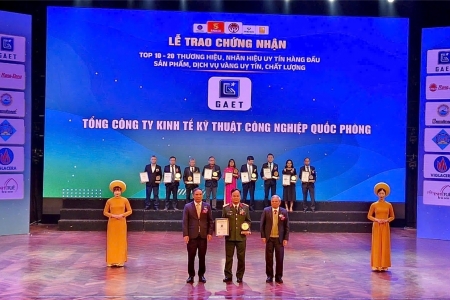 GAET được vinh danh tại các giải thưởng uy tín quốc gia