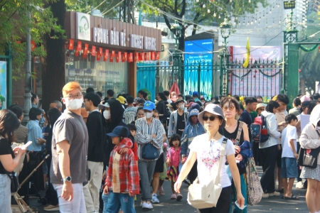 TP. HCM rộn ràng không khí vui chơi dịp Tết Dương lịch 2026