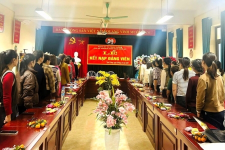 Lào Cai: Đẩy mạnh phát triển đảng viên, củng cố tổ chức cơ sở đảng vững mạnh