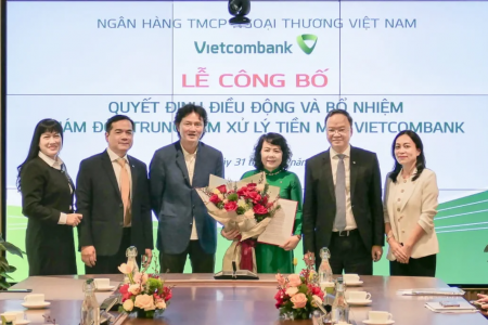 Vietcombank điều động và bổ nhiệm Giám đốc Trung tâm Xử lý tiền mặt