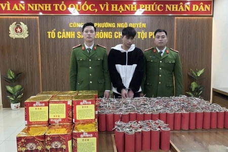 Hải Phòng: Liên tiếp phát hiện, bắt giữ các đối tượng tàng trữ ma túy và vận chuyển pháo nổ trái phép