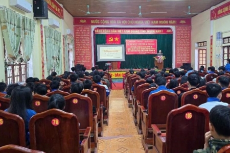 Hà Tĩnh: Nâng cao nhận thức pháp luật về xuất nhập cảnh cho đoàn viên thanh niên xã vùng biên