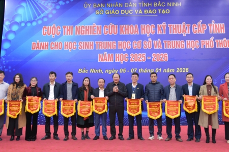 Bắc Ninh: Chung khảo cuộc thi nghiên cứu khoa học, kỹ thuật cấp tỉnh năm học 2025 - 2026