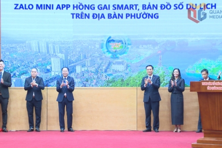 Quảng Ninh: Phường Hồng Gai ra mắt zalo mini app “Hồng Gai smart” và bản đồ số du lịch