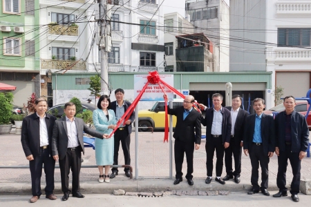 Hải Phòng: Công đoàn phường An Biên ra mắt công trình “Điểm rèn luyện thể chất Công đoàn”