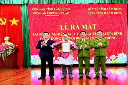 Lâm Đồng: Bệnh viện II ra mắt Cơ sở cai nghiện ma túy tự nguyện tại gia đình, cộng đồng