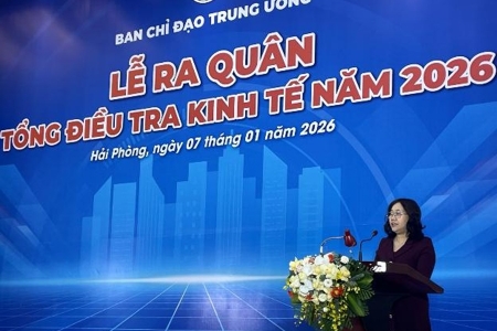 Ra quân Tổng điều tra kinh tế năm 2026: Nền tảng dữ liệu cho đổi mới mô hình tăng trưởng