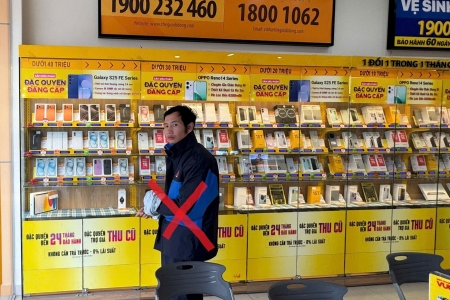 Bắt giam đối tượng đột nhập cửa hàng Thế Giới Di Động trộm tài sản tại Hải Phòng