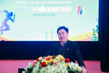 Thanh Hóa: Họp báo công bố sự kiện giải Via Life Run Marathon - Sầm Sơn Biển xanh 2026