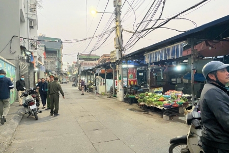 Phường Lĩnh Nam hoàn thành giải tỏa 3 chợ cóc, chợ tạm – từng bước lập lại trật tự đô thị