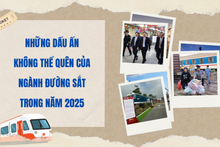 Những dấu ấn không thể quên của ngành Đường sắt trong năm 2025