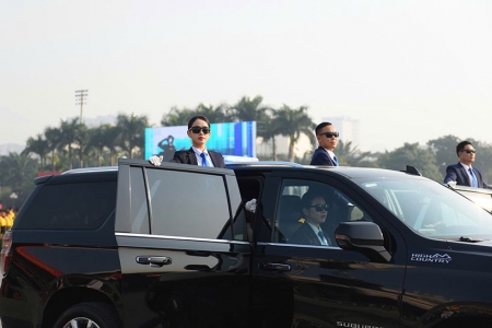 Bộ Công an xuất quân, diễn tập bảo vệ an ninh trật tự phục vụ Đại hội XIV của Đảng