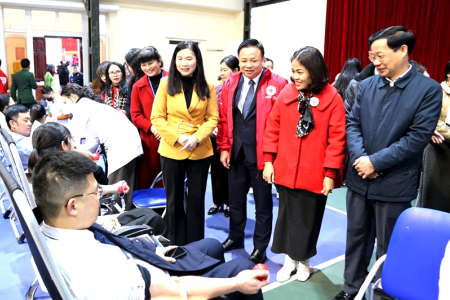 Lạng Sơn tổ chức “Lễ hội Xuân Hồng” 2026: Lan tỏa nghĩa cử hiến máu đầu xuân, nhân lên hạnh phúc