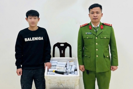 Công an xã Yên Thành kịp thời ngăn chặn hành vi chuẩn bị chế tạo pháo nổ trái phép