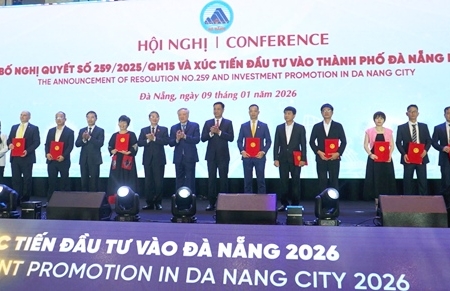 Trao “chìa khóa” để thành phố Đà Nẵng thu hút các nhà đầu tư chiến lược