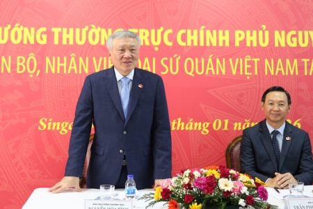 Phát huy vai trò cầu nối hữu nghị thúc đẩy quan hệ hợp tác Việt Nam - Singapore