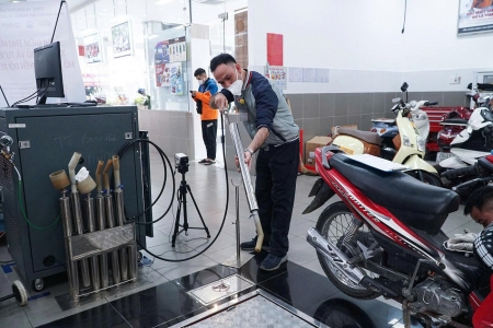 Hơn 70 triệu mô tô, xe máy sắp phải kiểm định khí thải