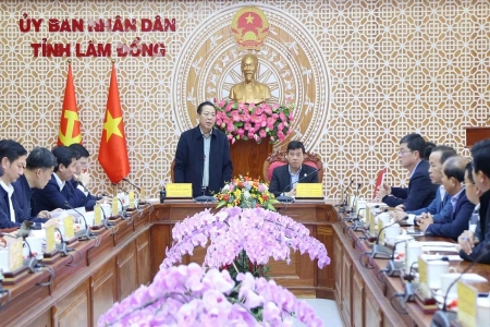 Lâm Đồng đề xuất với Bộ Xây dựng giải quyết nhiều vấn đề hạ tầng giao thông, xây dựng