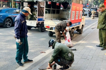 Hà Nội: Siết chặt kỷ cương trật tự đô thị dịp trước, trong và sau Tết Nguyên đán
