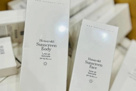 Công an Đồng Nai thông báo thu hồi sản phẩm kem chống nắng giả Hanayuki Sunscreen Body