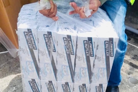 Bắt giữ lô hàng gần 10 triệu điếu thuốc lá giả mạo nhãn hiệu trị giá hàng trăm tỷ đồng