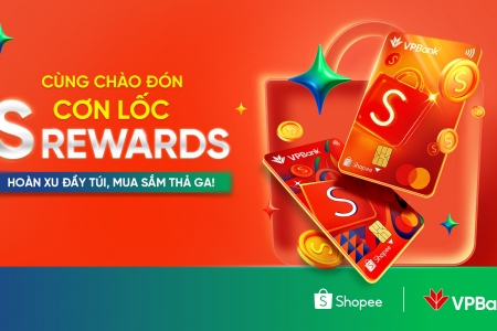 Thẻ VPBank S Rewards Mastercard thu hút người dùng trẻ nhờ ưu đãi hoàn Shopee xu lên đến 12%