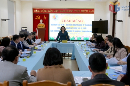 Ban Chỉ đạo Tổng điều tra kinh tế Trung ương giám sát công tác triển khai tại Quảng Ninh